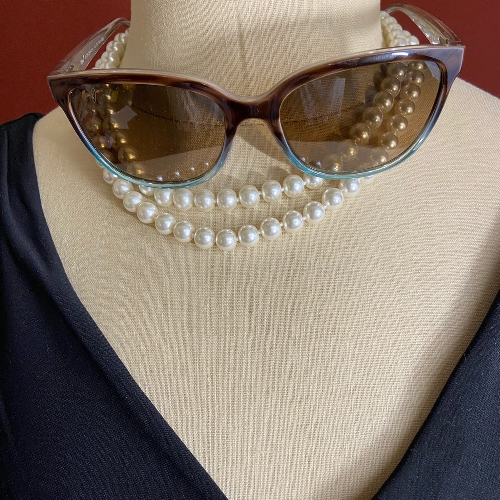 Maui Jim Polarized Cat Eye Sunglassess